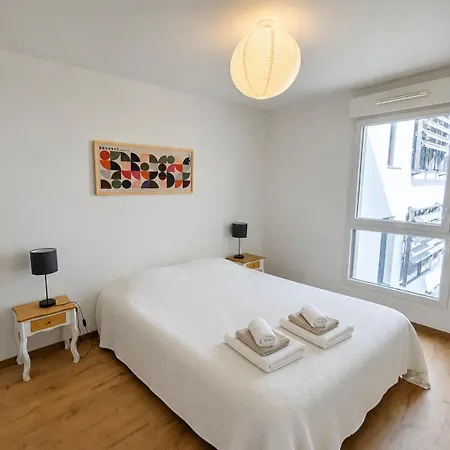 Le Quai Dacquois, 4 Min De La Gare, Parking Prive, Centre, Terrasse Apartamento *